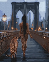 Malowania po numerach - Drapieżne dziewczyny 40x50