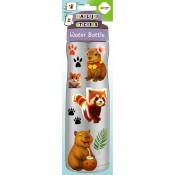 Naklejki Water Bottle - Happy Kapi, Kapibara, 83x286 mm