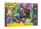 Puzzle 100 Marvel Potęga i moc + plakat