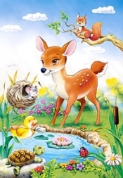 260x PUZZLE KARTONOWE BAMBI WIEK 5+ TW