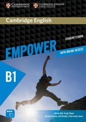 Cambridge English Empower Pre-intermediate Student's Book with online access - Adrian Doff, Craig Thaine, Herbert Puchta