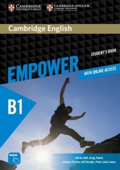 Cambridge English Empower Pre-intermediate Student's Book with online access - Puchta Herbert, Thaine Craig, Doff Adrian