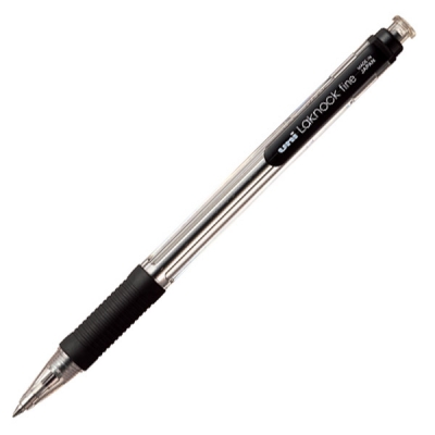 Długopis z wymiennym wkładem Uni SN-101 czarny