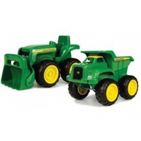 John Deere Wywrotka + traktor (42952)