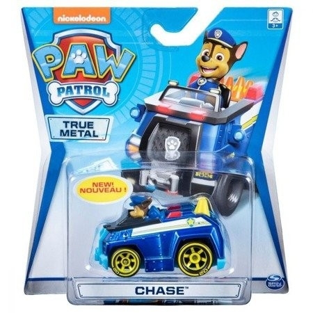 Psi Patrol Małe autko metalowe, Chase (6054503/20119537)
