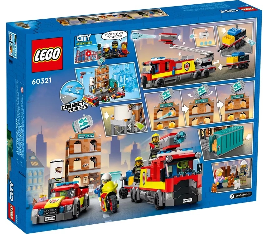 Lego City: Straż pożarna (60321)