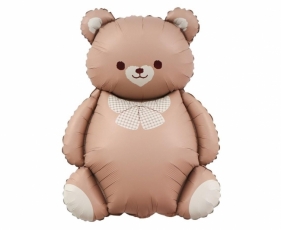 Balon foliowy Miś z kokardką 65x47cm