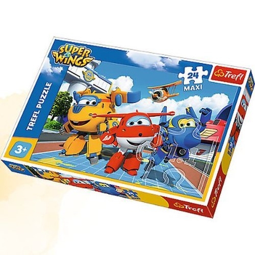 Puzzle maxi 24 Wesołe samoloty (14252) (Uszkodzone opakowanie)