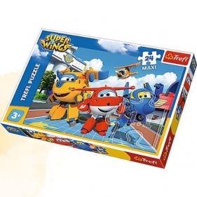 Puzzle maxi 24 Wesołe samoloty (14252) (Uszkodzone opakowanie)