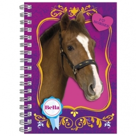 Notes spiralny A6 Konie