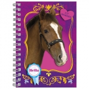 Notes spiralny A6 Konie