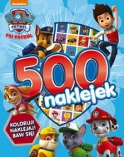 Psi Patrol 500 naklejek