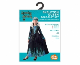 Strój dla dzieci Królowa Kościotrup rozm. 120/130