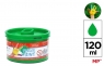 Farba do malowania palcami zielona 120ml (6szt)