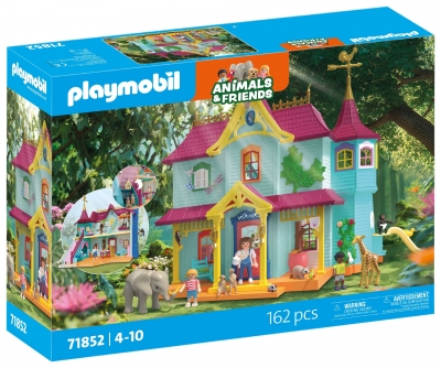 <img src='https://webimage.pl/pics/525/8/d4008789718525.jpg' style='height:440px' /> Playmobil Kolorowa willa dla zwierząt 71852