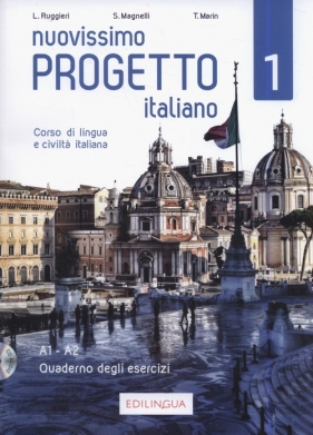 Nuovissimo Progetto italiano 1 Quaderno degli esercizi + CD - Marin T., Ruggieri L., Magnelli S.