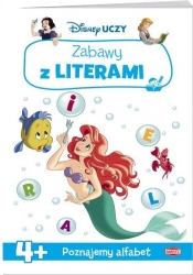 DISNEY UCZY Księżniczka Zabawy z literami