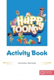 Happy Toons 1 edycja międzyna. AB + DigiBook (kod) - Jenny Dooley, Steve Dooley