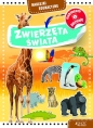 Naklejki edukacyjne. Zwierzęta świata - Opracowanie zbiorowe