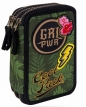 Coolpack - Jumper 3 - Piórnik potrójny z wyposażeniem - Green (Badges G) (B67157)