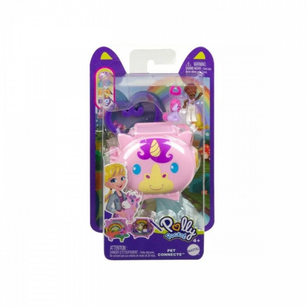 Figurka Polly Pocket + jednorożec (GYV99/HHW31)