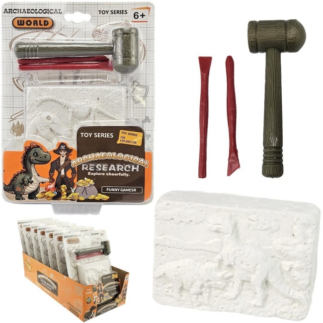 Wykopaliska paleontolog dinozaur