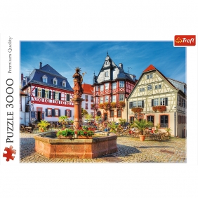 Puzzle 3000: Rynek w Heppenheim, Niemcy (33052)