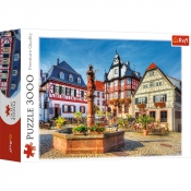 Puzzle 3000: Rynek w Heppenheim, Niemcy (33052)
