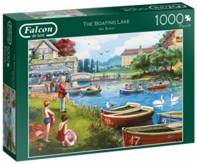 Puzzle 1000: Falcon - Przystań nad jeziorem (11252)