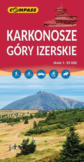 Karkonosze, Góry Izerskie 1:35'000