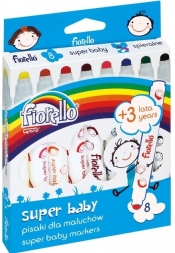 Pisaki Super Baby Fiorello 8 kolorów