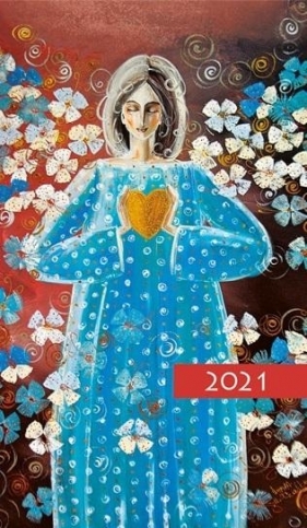 Kalendarz 2021 Tygodniowy Kolorowy aniołek