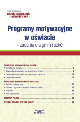 Programy motywacyjne w oświacie - Jaworski Leszek