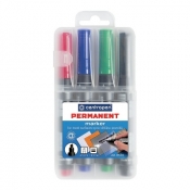 Marker permanentny Centropen 8576, mix 2,0-5,0 mm ścięta końcówka