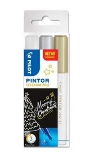 Markery Pintor Celebration Set 3 kolory