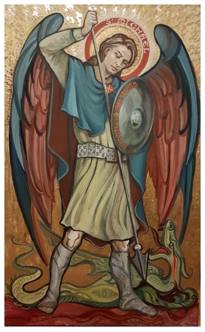Św. Michał Archanioł (magnes na lodówkę)
