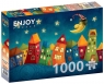 Puzzle 1000 Kolorowe domy