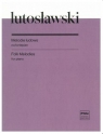 Melodie ludowe na fortepian Witold Lutosławski