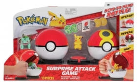 Pokemon Gra „Surprise Attack” Pikachu vs Bulbasaur