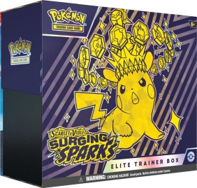 Pokémon TCG: Scarlet & Violet - Surging Sparks - Elite Trainer Box (rozszerzenie)