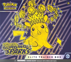 Pokémon TCG: Scarlet & Violet - Surging Sparks - Elite Trainer Box (rozszerzenie)