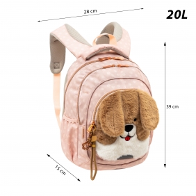 Astrabag, Plecak - Fluffy Puppy, AB330