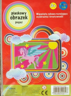 Piaskowy obrazek Pegaz - <br />