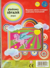 Piaskowy obrazek Pegaz - <br />