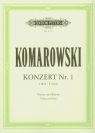 Konzert Nr. 1 e-Moll Violine und Klavier Komarowski Anatoli