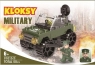 Klocki Kloksy - Armia samochód wojskowy 50 el. (91015) Wiek: 6+