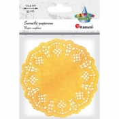 Ozdoba papierowa - złote 35 szt (414550)