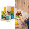 Łamigłówka edukacyjna 3D Panda drewniana