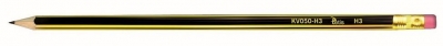Ołówek z gumką twar.H3 KV050-H3 (12szt.)