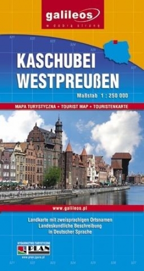 Mapa - Kaszuby, Prusy Zachodnie w. niemiecka - Opracowanie zbiorowe